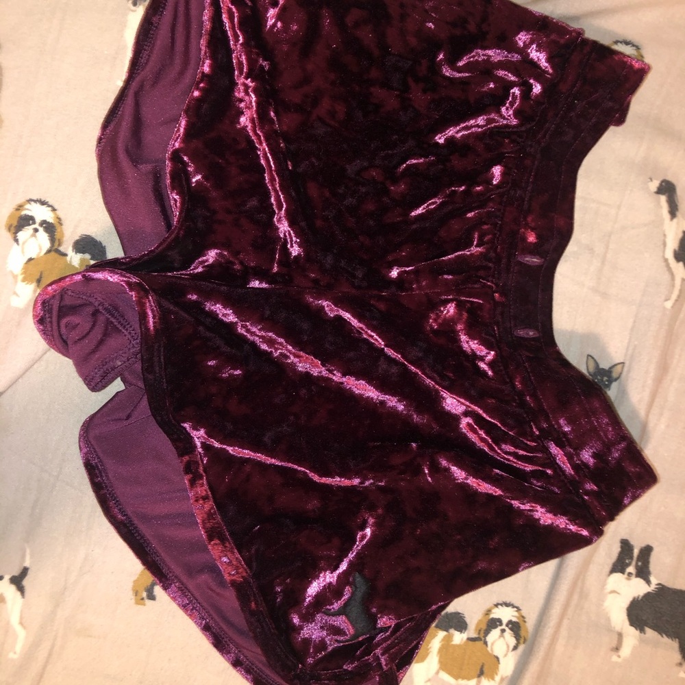 velvet VS PINK pj shorts